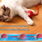 Smart Interactive Cat Ball Quiet, Durable & Rechargeable