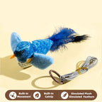 Interactive Catnip Toy with Bird Sounds